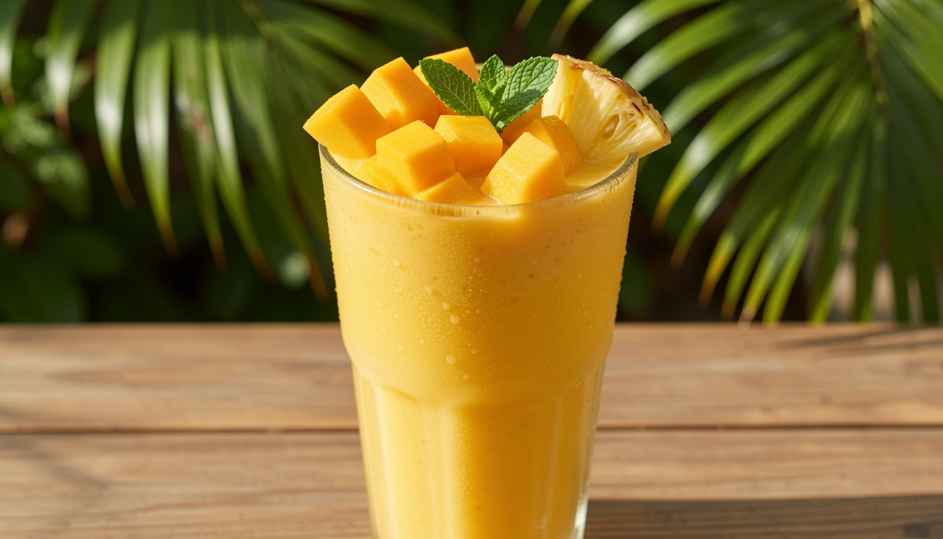 12 Tropical Breakfast Mango Smoothie Recipes For Summer Days