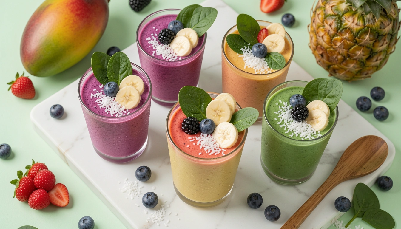 7 Easy No Milk Breakfast Smoothie Recipes For Dairy Free Days