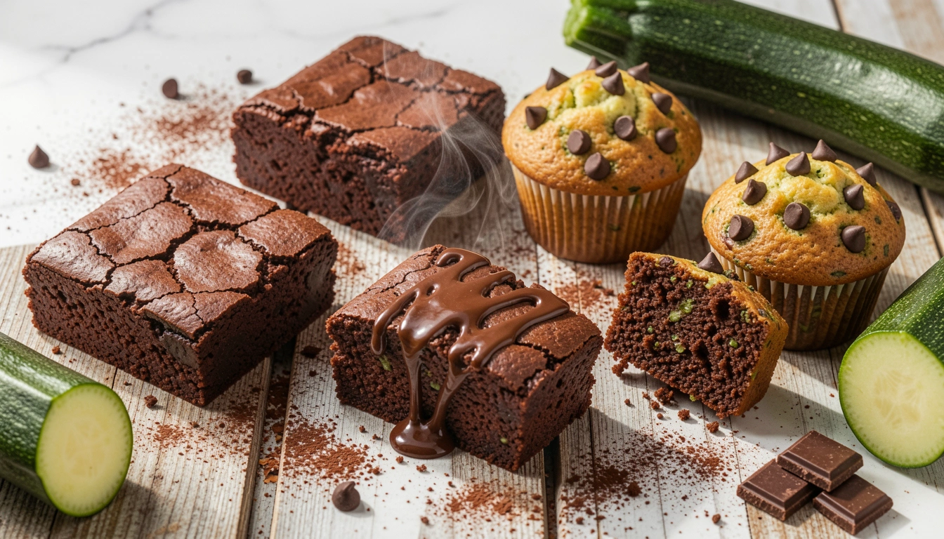 22 Rich Chocolate Zucchini Dessert Recipes