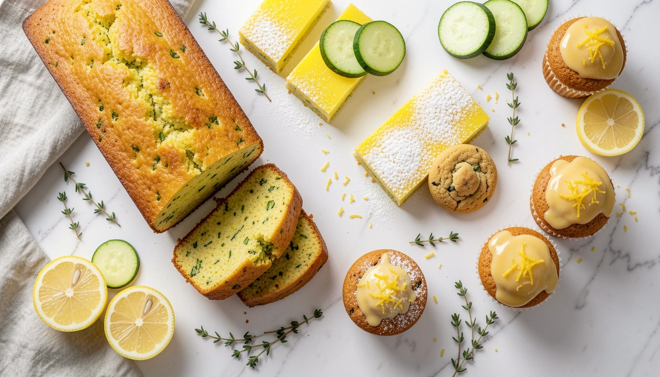 11 Bright Zucchini Lemon Dessert Recipes