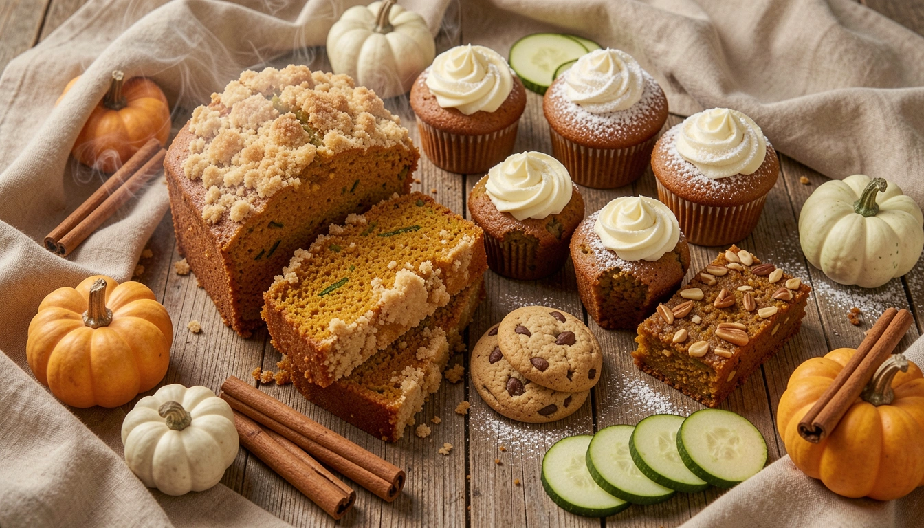 13 Cozy Zucchini Pumpkin Dessert Recipes
