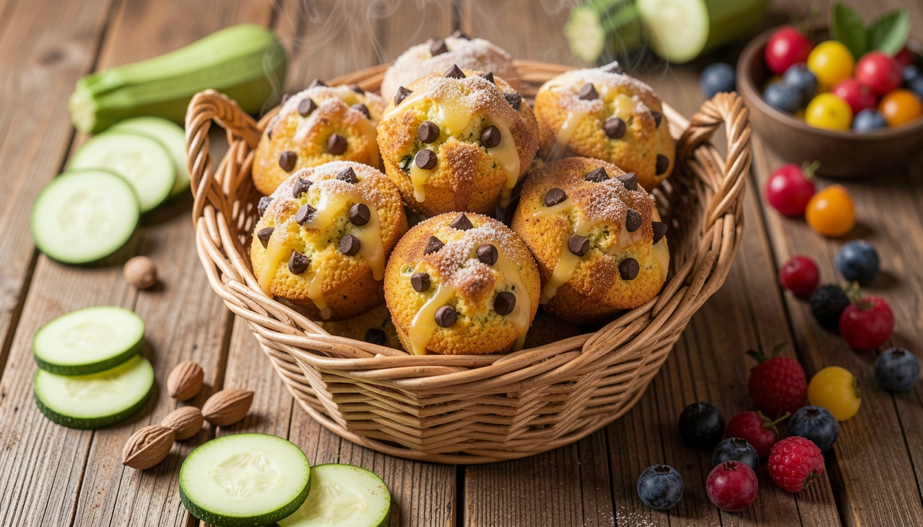 21 Fluffy Zucchini Dessert Muffin Recipes
