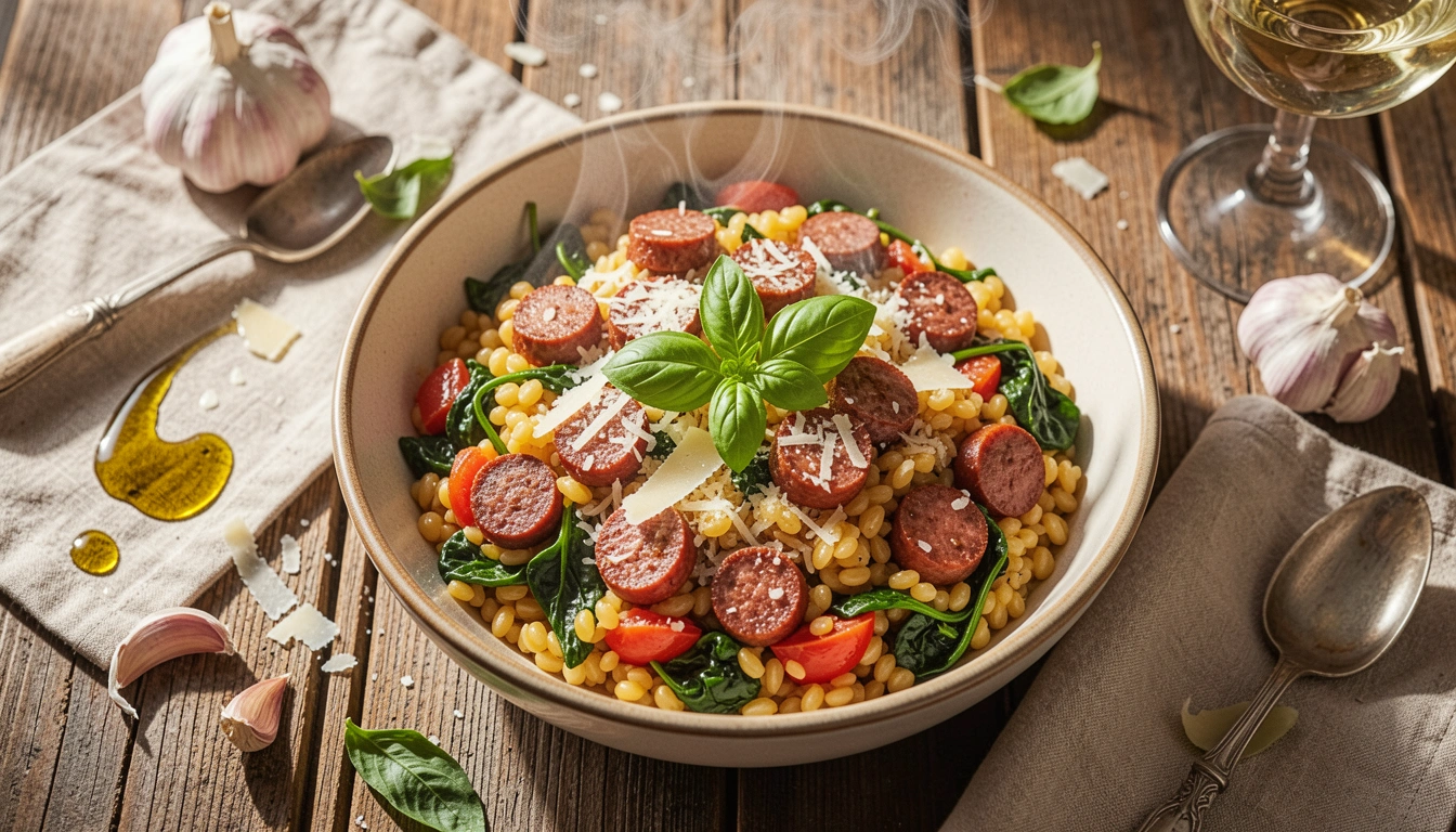 11 Hearty Sausage Orzo Dinner Recipes
