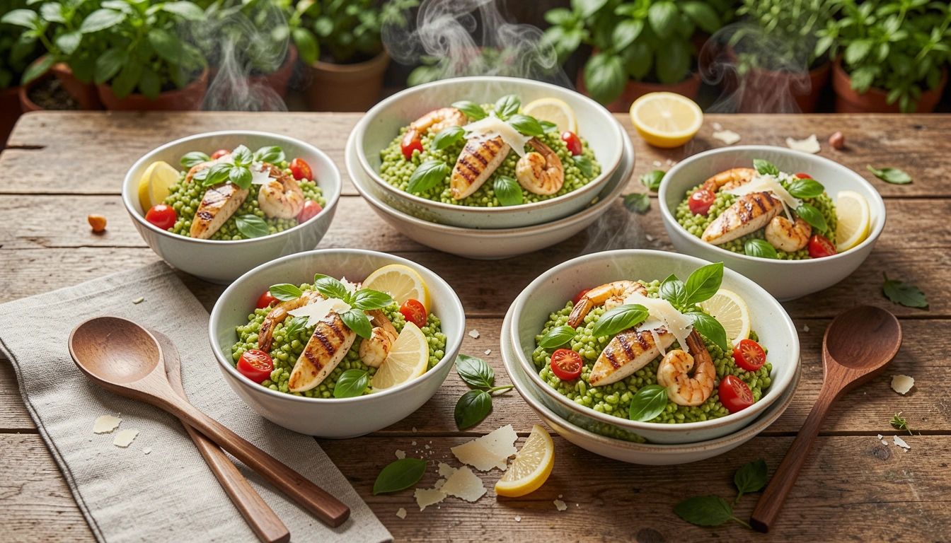 22 Fresh Pesto Orzo Dinner Recipes